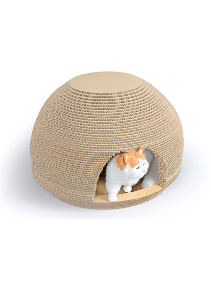 Round Cat Lounge Cat House