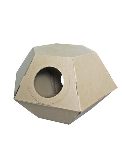 Paper Cat Toy House